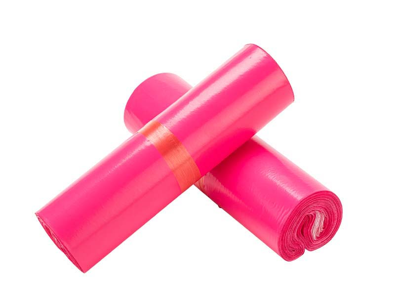 汉阴玫红色快递袋-02